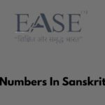 Numbers In Sanskrit