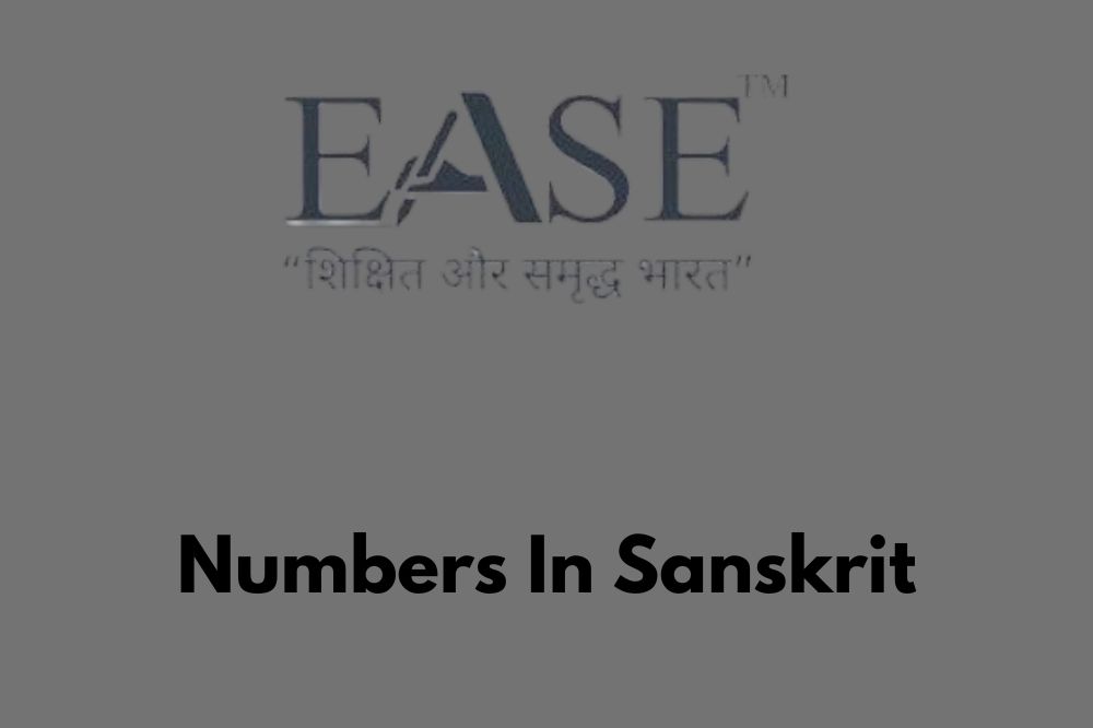 Numbers In Sanskrit