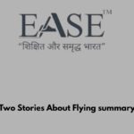 Two Stories About Flying summary